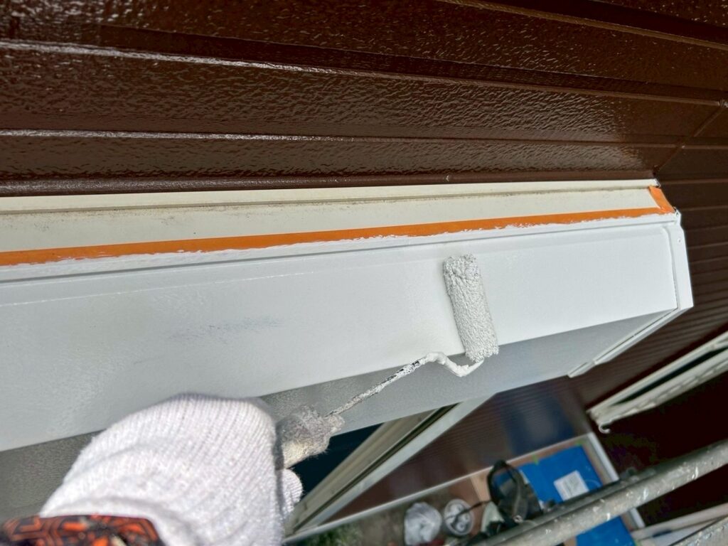 シャッターＢＯＸ仕上げ２回目